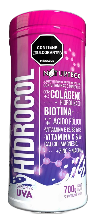 Envase de Hidrocol en polvo